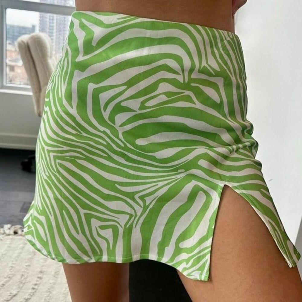 Princess Polly Clueless Zebra print mini skirt